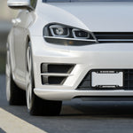 NO WEAPON FORMED LICENSE PLATE FRAME