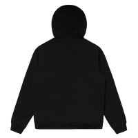 CANVAS BOMBER HOOD JACKET
